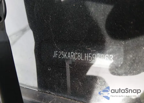 2020 Subaru Forester Sport from USA, damaged, VIN JF2SKARC8LH593863